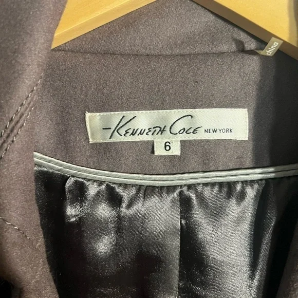 Kenneth Cole New York Wool Blend Women’s Dress Coat - Picture 2 of 5